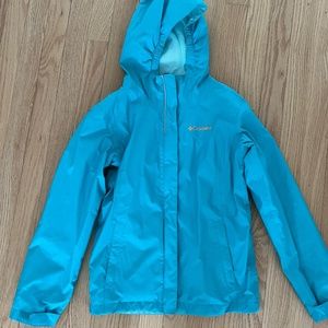 Columbia rain coat kids size M